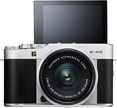 Fujifilm X-A5 w/XC15-45mm Lens Kit - Silver Image