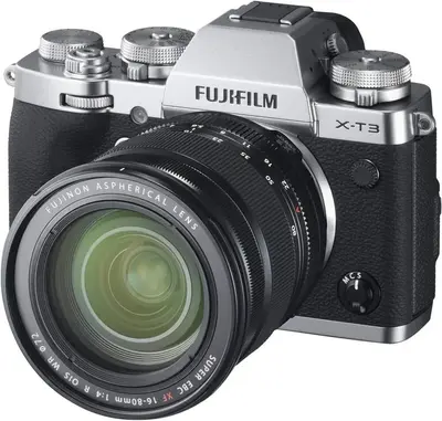 Fujifilm X-T3 Mirrorless Digital  w/XF16-80mm Lens Kit - Silver Image