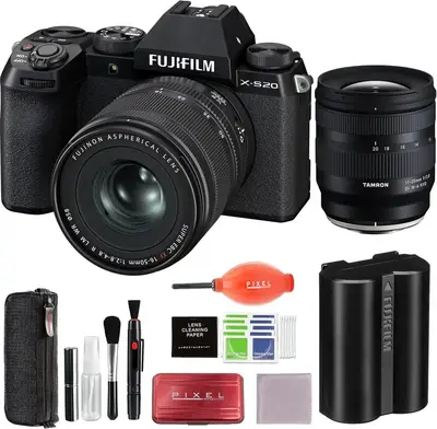 Fujifilm X-S20 with XF 16-50mm Lens + Tamron 11-20mm Image