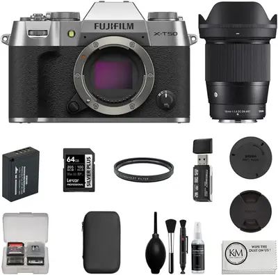 Fujifilm X-T50, Silver Image