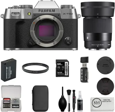 Fujifilm X-T50, Silver Image