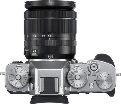 Fujifilm X-T3 Mirrorless Digital  w/XF18-55mm Lens Kit - Silver Image