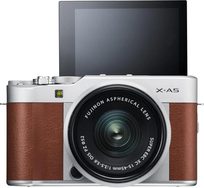 Fujifilm X-A5 w/XC15-45mm Lens Kit - Brown Image