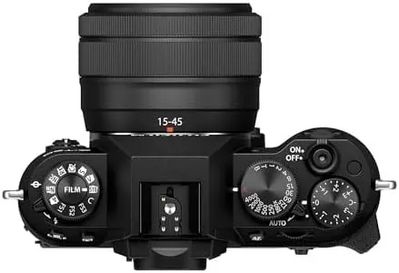 Fujifilm X-T50 Body, Black with XC15-45mmF3.5-5.6 OIS PZ Lens Kit Image