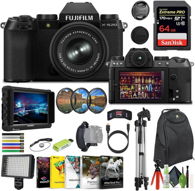 Fujifilm X-S20 with XC 15-45mm Lens Image