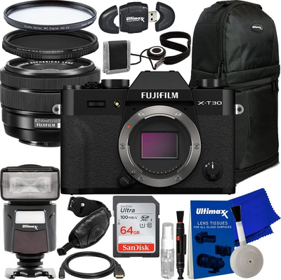 Fujifilm X-T30 II XC15-45mm Kit Black Image