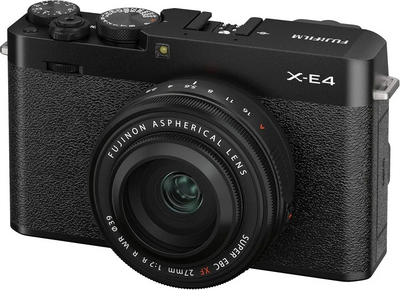 Fujifilm X-E4 XF27mmF2.8 Kit - Black Image