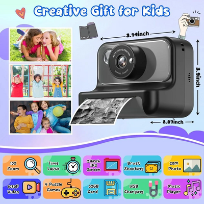Gofunly Kids  Instant Print Image