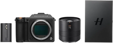 Hasselblad X2D 100C 100MP Medium Format Mirrorless  with XCD 75mm f/3.4 P Lens Image