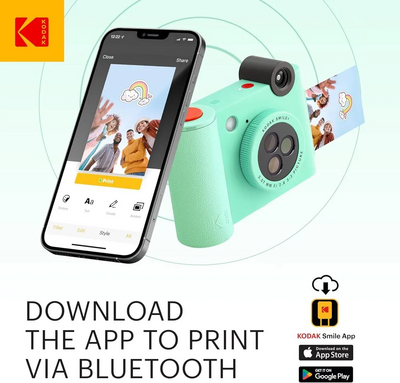 KODAK Smile+ Wireless Digital Instant Print Image