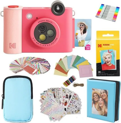 KODAK Smile+ 2-in-1 Digital Instant Print  & Photo Printe Image