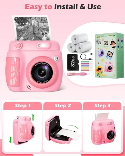 LETSHAHA Children's camera Image