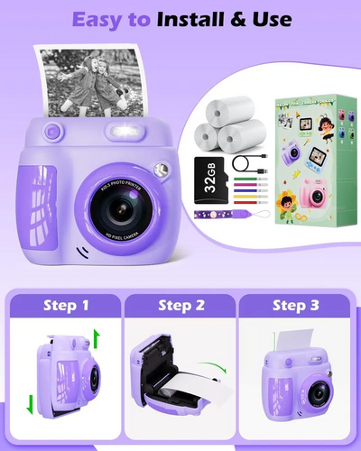 LETSHAHA Children's camera Image
