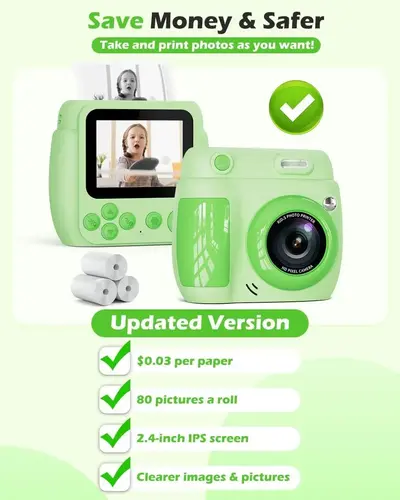 LETSHAHA Children's camera Image