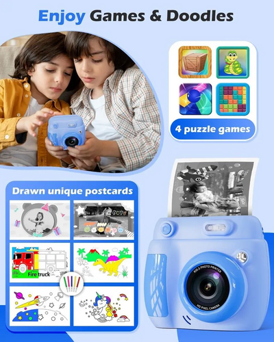 LETSHAHA Kids  Instant Print Image