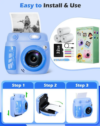 LETSHAHA Kids  Instant Print Image