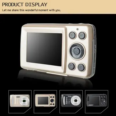 Lovskoo Cool things travel essensials gifts for women camera digital cameras Image