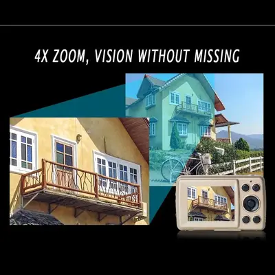 Lovskoo Cool things travel essensials gifts for women camera digital cameras Image