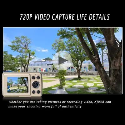 Lovskoo Cool things travel essensials gifts for women camera digital cameras Image