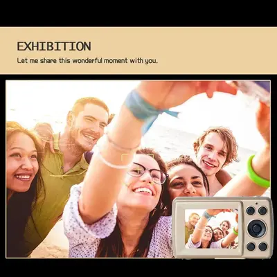 Lovskoo Cool things travel essensials gifts for women camera digital cameras Image