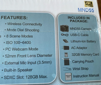 Minolta MND55 Image