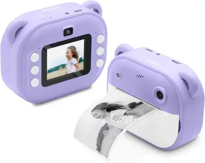 Mooov PURPLE KIDS PRINTING CAMERA Image