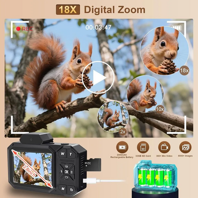 Nawchedo Digital camera D52 Black Image