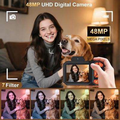 Nawchedo Digital camera D52 Black Image