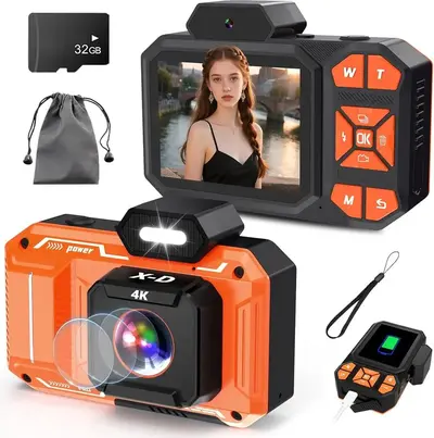 Nawchedo Digital camera D52 Black Image