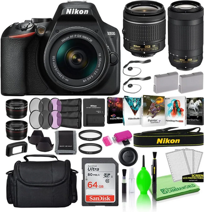 Nikon D3500 DSLR Two Lens Kit Image
