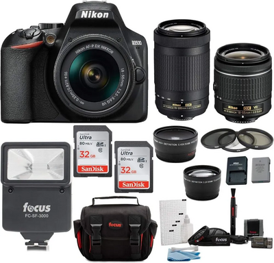 Nikon D3500 DSLR Two Lens Kit Image