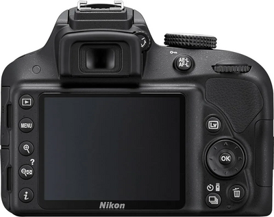 Nikon D3300 W/18-55MM VR II LENS (BL) Refurbished Image
