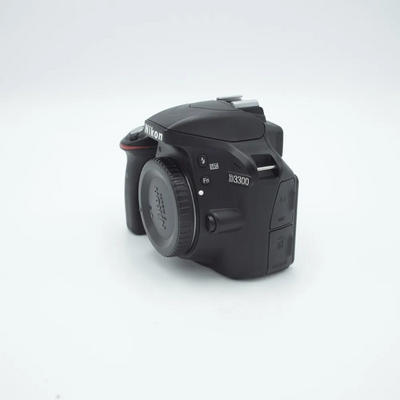 Nikon D3300 W/18-55MM VR II LENS (BL) Refurbished Image