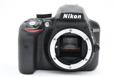 Nikon D3300 W/18-55MM VR II LENS (BL) Refurbished Image