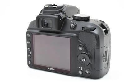 Nikon D3300 W/18-55MM VR II LENS (BL) Refurbished Image