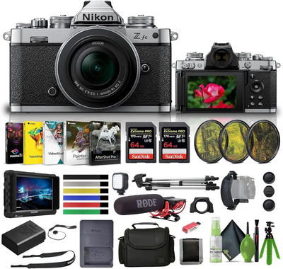 Nikon Z fc DX-format Mirrorless  Body w/ NIKKOR Z DX 16-50mm f/3.5-6.3 VR - Silver Image