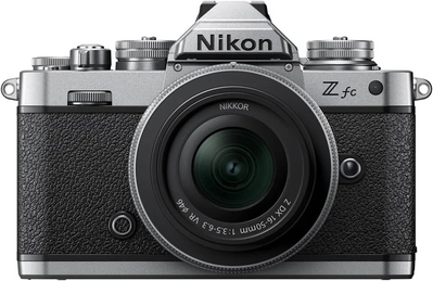 Nikon Z fc DX-format Mirrorless  Body w/ NIKKOR Z DX 16-50mm f/3.5-6.3 VR - Silver Image