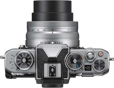 Nikon Z fc DX-format Mirrorless  Body w/ NIKKOR Z DX 16-50mm f/3.5-6.3 VR - Silver Image