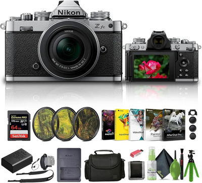 Nikon Z fc DX-format Mirrorless  Body w/ NIKKOR Z DX 16-50mm f/3.5-6.3 VR - Silver Image