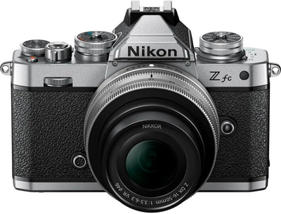 Nikon Z fc DX-format Mirrorless  Body w/ NIKKOR Z DX 16-50mm f/3.5-6.3 VR - Silver Image