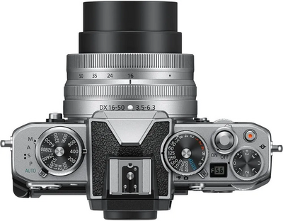 Nikon Z fc DX-format Mirrorless  Body w/ NIKKOR Z DX 16-50mm f/3.5-6.3 VR - Silver Image