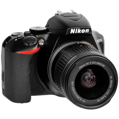 Nikon D3500 dslr camera with 18-55mm lens Image