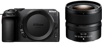 Nikon Z 30 DX-format Mirrorless  Body w/ NIKKOR Z DX 12-28mm f/3.5-5.6 PZ VR Image
