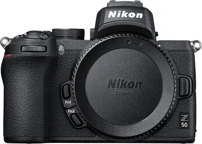 Nikon Z50 Compact Mirrorless Digital  Body Image
