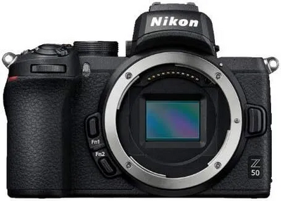 Nikon Z50 Compact Mirrorless Digital  Body Image