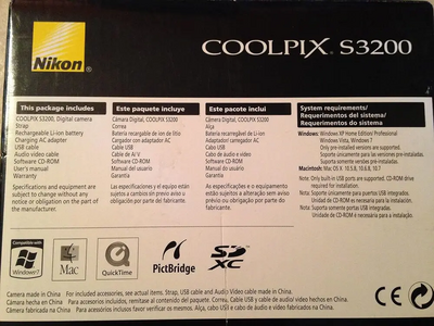 Nikon Coolpix S3200 Image