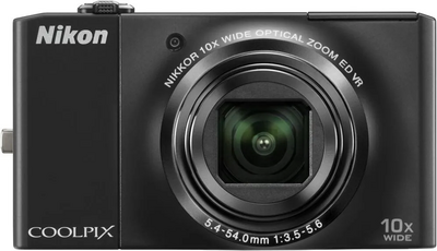 Nikon S8000 Black Image