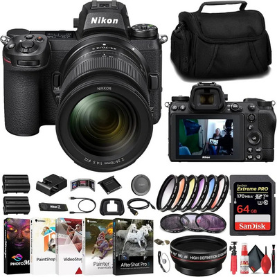 Nikon Z 7II FX-format Mirrorless  Body w/ NIKKOR Z 24-70mm f/4 S Image
