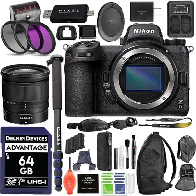 Nikon Z 7II FX-format Mirrorless  Body w/ NIKKOR Z 24-70mm f/4 S Image