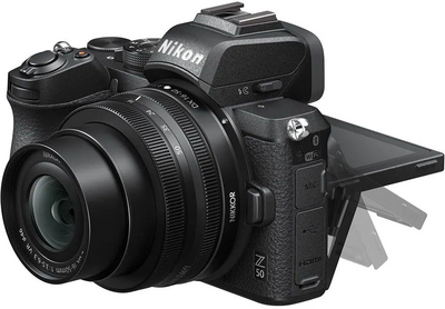 Nikon Z50 Mirrorless Digital  w/ NIKKOR Z DX 16-50mm f/3.5-6.3 VR & NIKKOR Z DX 50-250mm F/4.5-6.3 VR Image